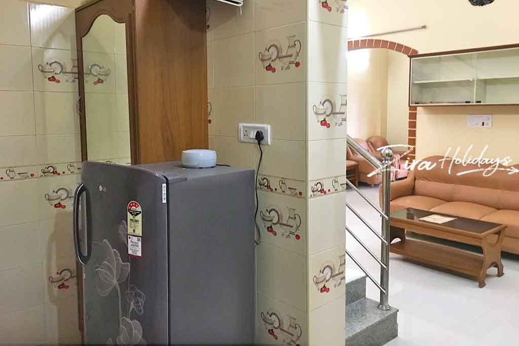 private villa with kitchen facility in yelagiri