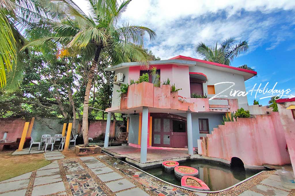 individual beach house for rent in muttukadu