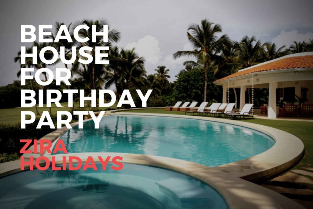 Beach House for Birthday Party in ECR