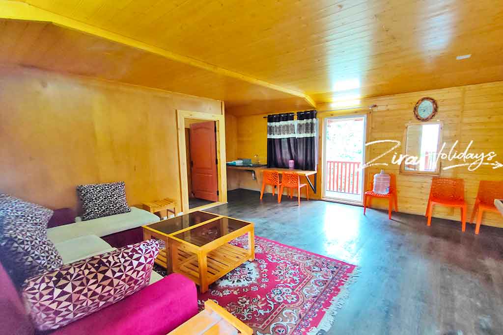 lynwood cottages in kodaikanal with campfire
