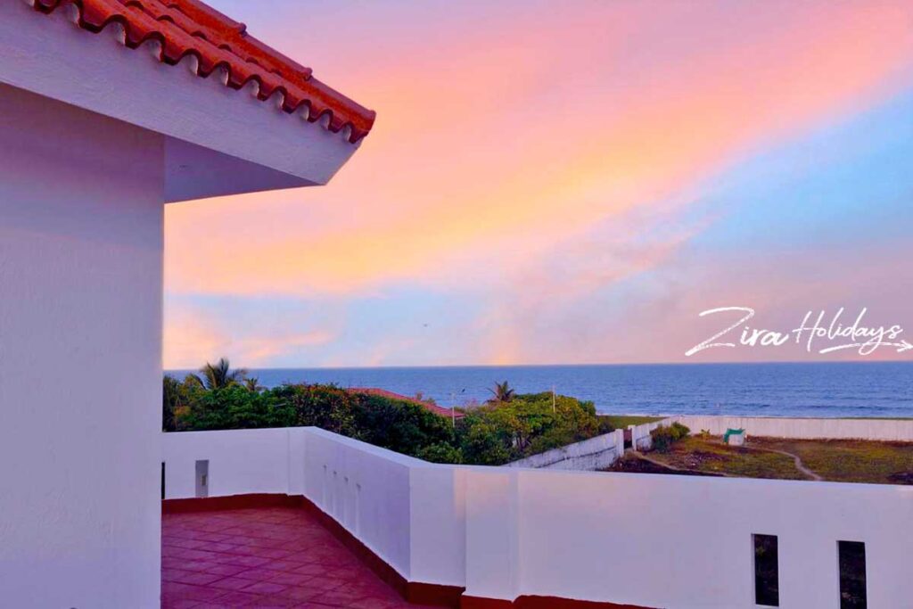 beach access villa ecr