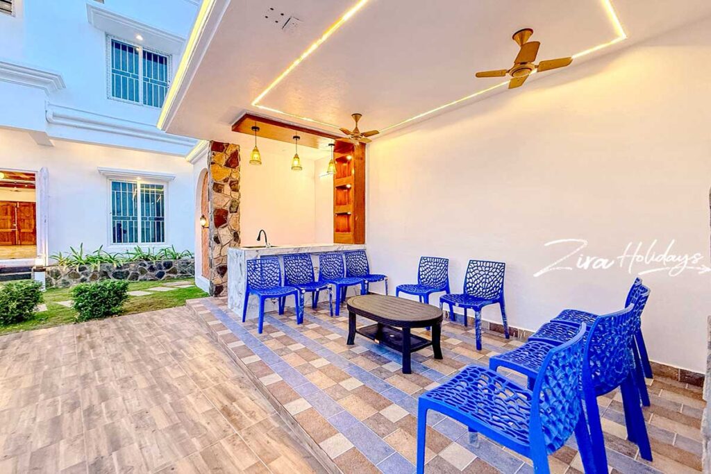 beach house in ecr with sea view