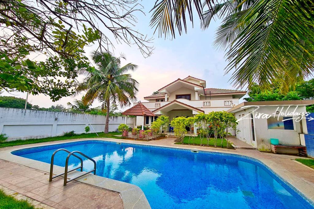 heaven beach villa ecr swimming pool