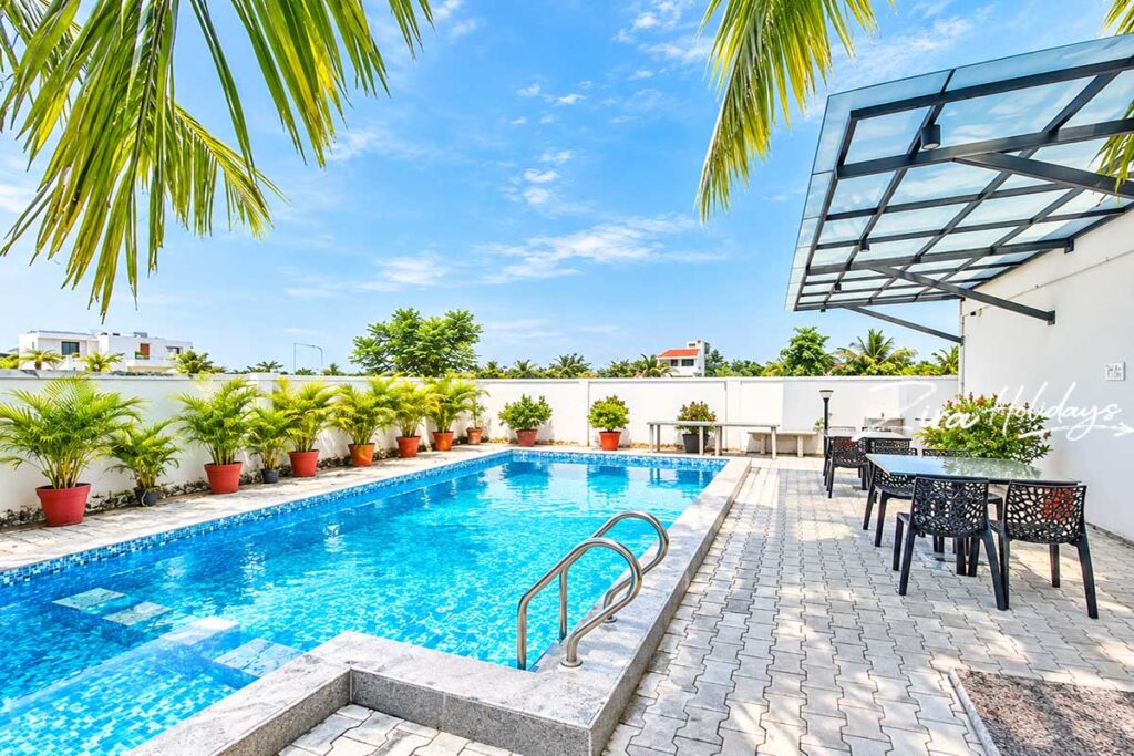 roger beach villa for rent in kuvathur
