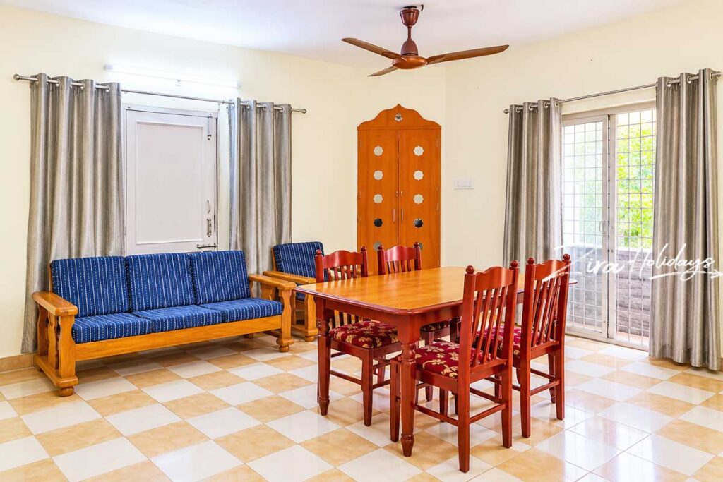 Dining area at LimeTree Beach House ECR