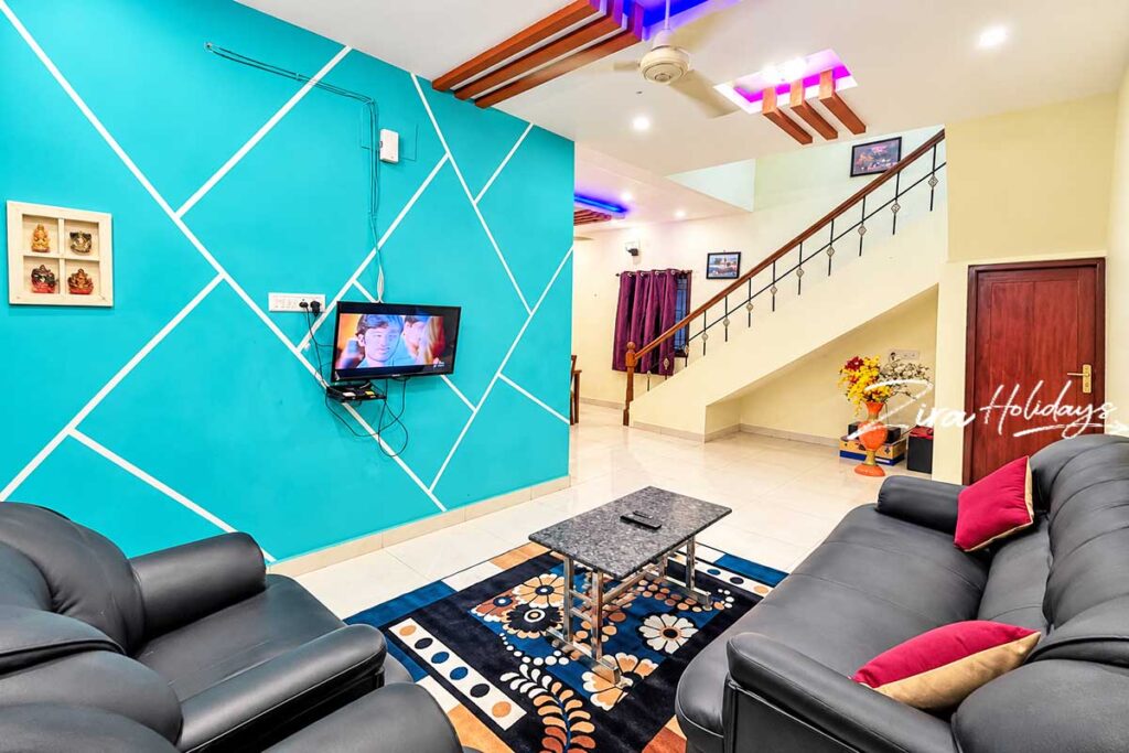 3BHK villa in Perur ECR with private swimming pool