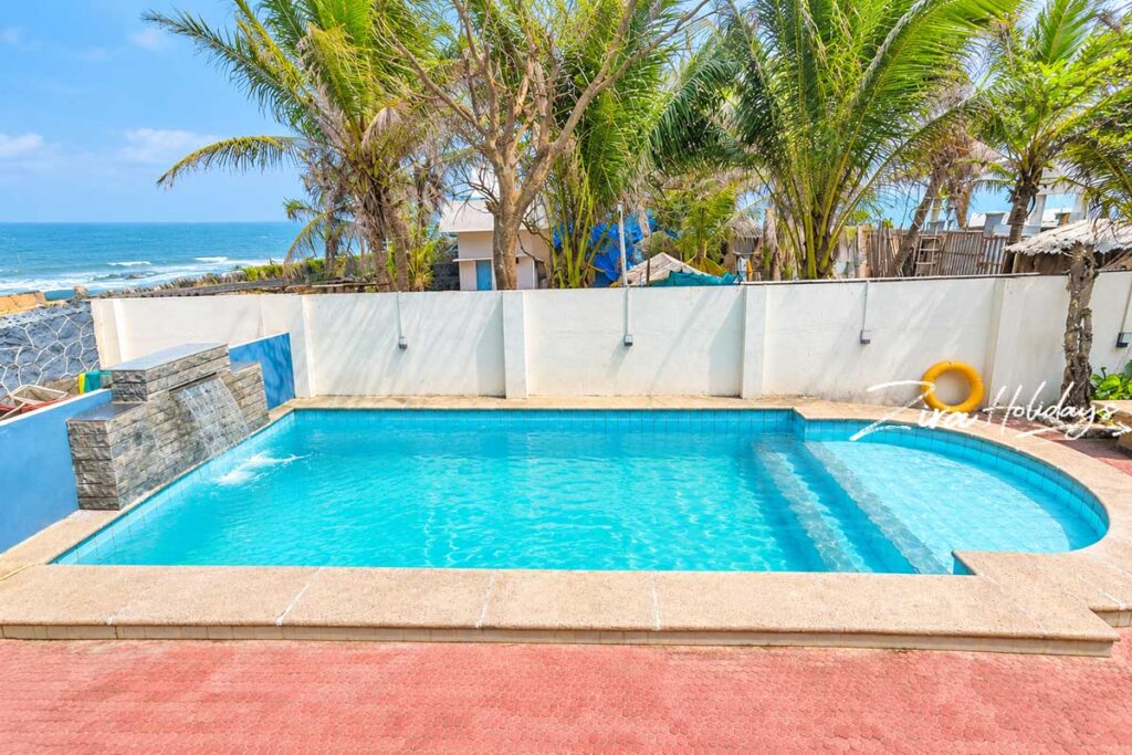 Regent Beach House Kovalam with private swimming pool