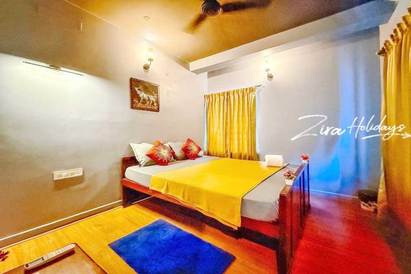 green treat farm house ecr bedroom