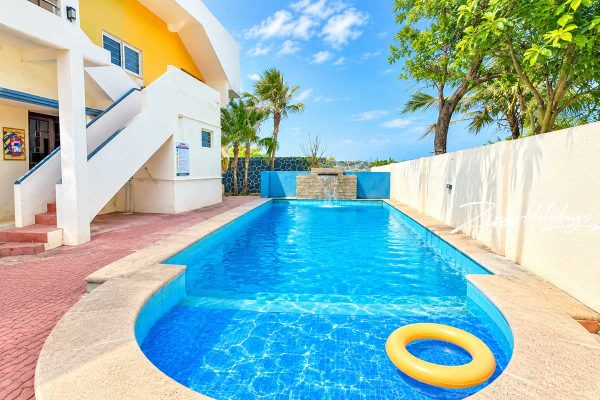 Swimming pool at Regent Beach House in Kovalam ECR